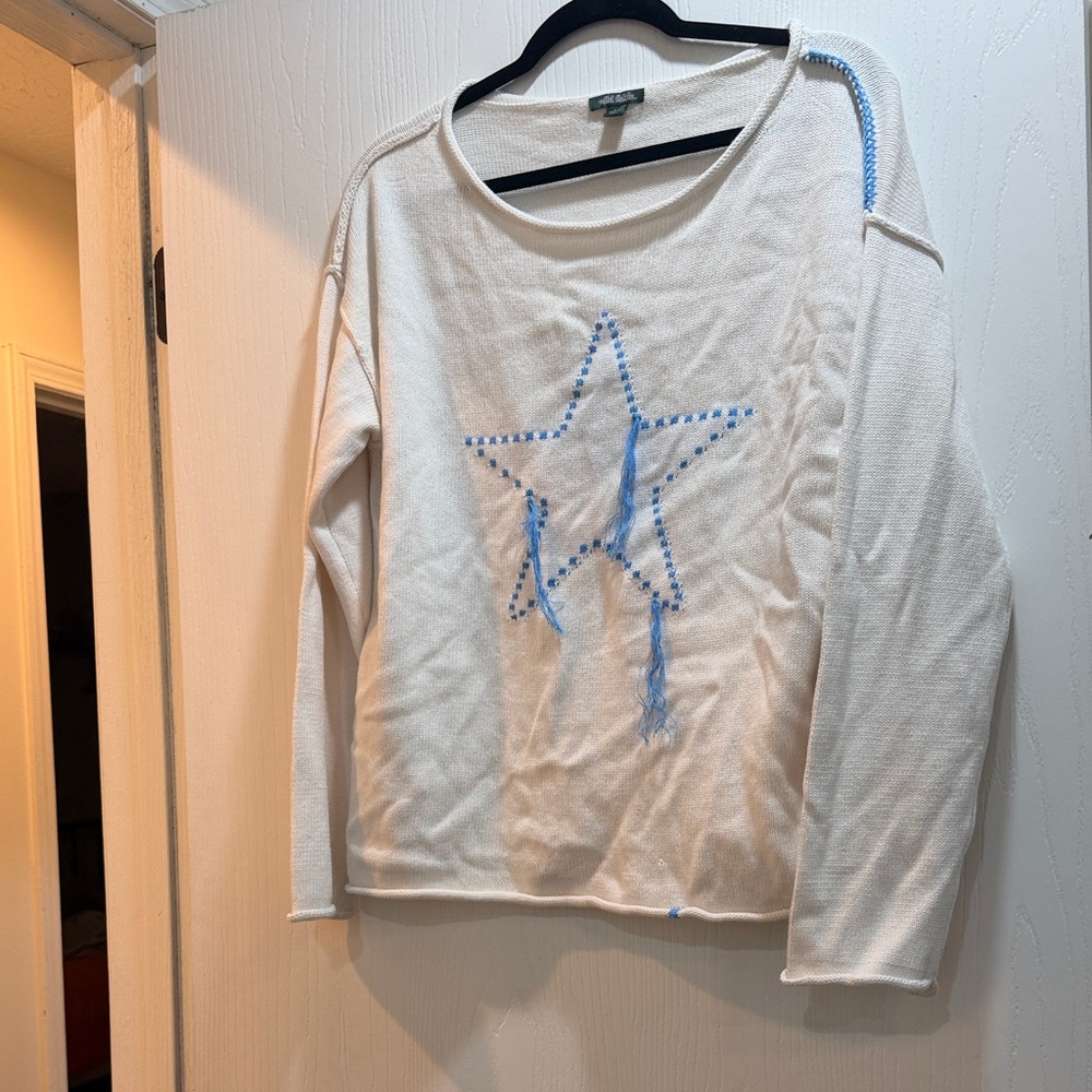 Wild Fable Cream Knit Sweater